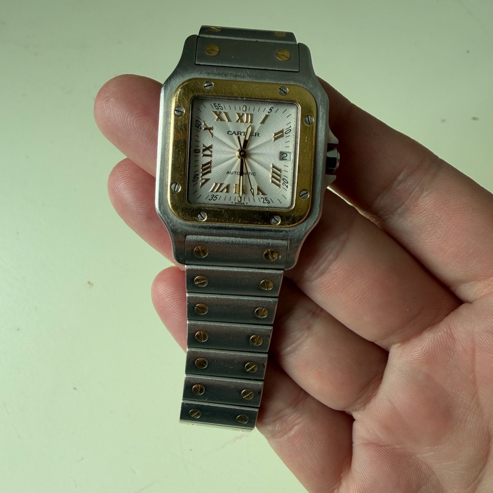 Vintage Cartier Santos de Galbee